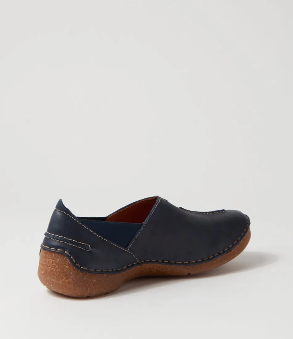 Ballerines Josef Seibel Femme - Confort Optimal en Cuir Ocean Frappé - Modèle Fergey 69 - Chaussures Plates Élégantes pour Toute la Journée