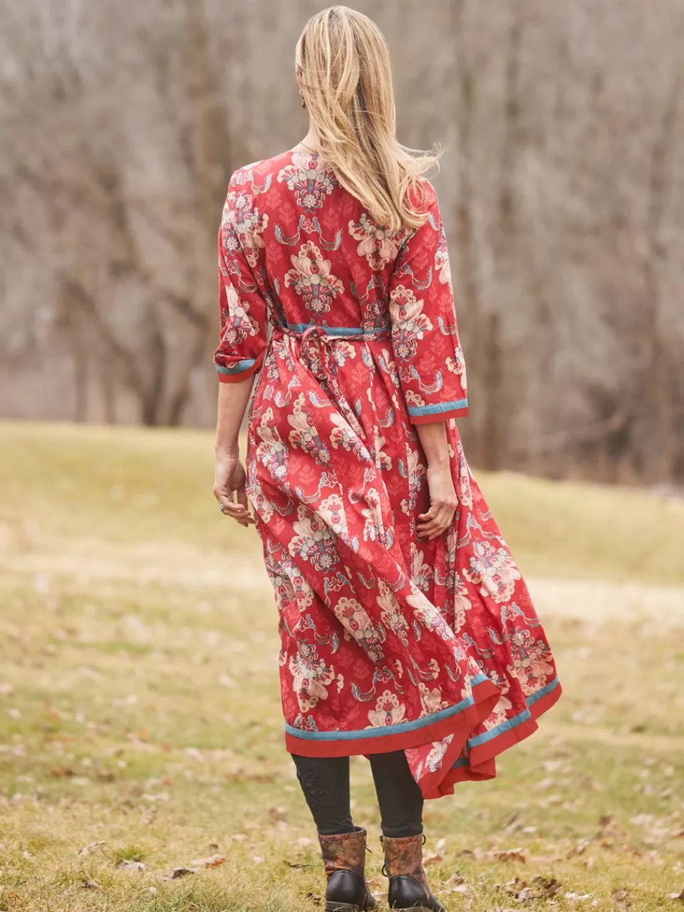 Robe Firenze Style Italien - Collection Printemps April Cornell en Promotion Limitée
