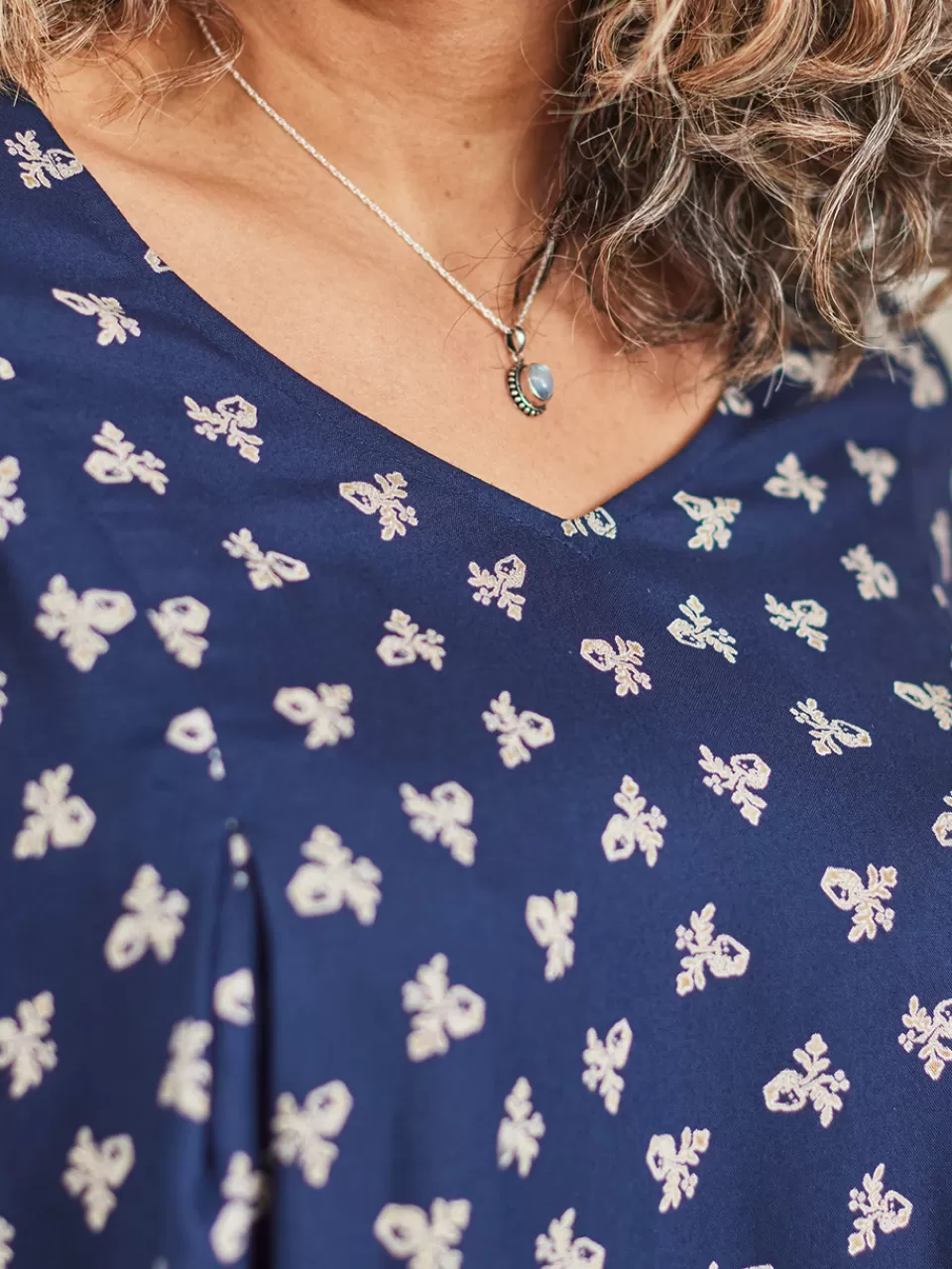 Charmant Chemisier à Motifs Fleuris - Collection Signature April Cornell