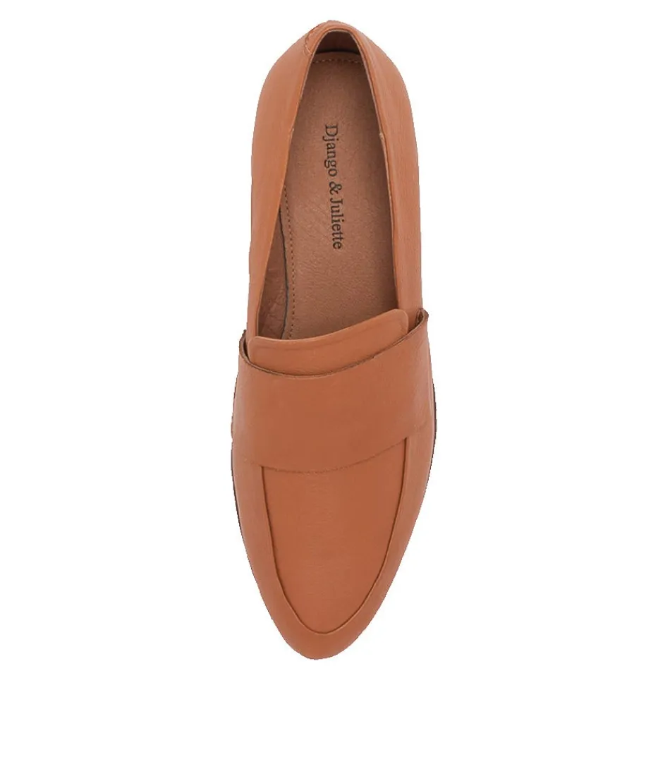 Mocassins Django & Juliette en cuir vieilli Scotch - Chaussures plates élégantes pour femme
