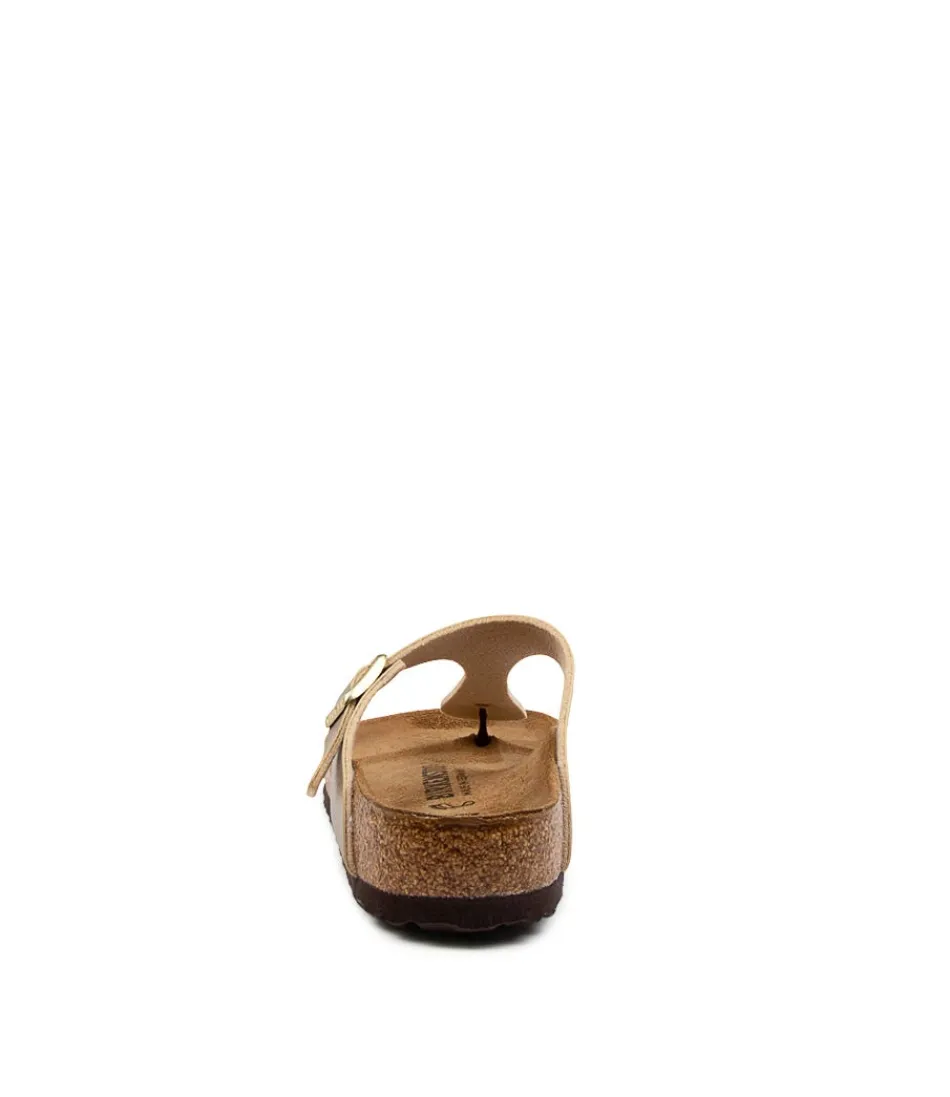 Sandales Femme BIRKENSTOCK - Modèle Gizeh en Doré Métallisé, Confort Optimal | Légeres & Style Intemporel