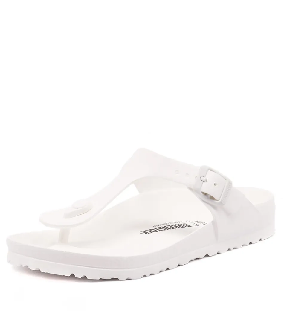 Sandales BIRKENSTOCK Gizeh Femme - Confort Optimal en Eva Blanc Cassé  

(Alternative option with summer vibe :  
BIRKENSTOCK Gizeh Eva Blanc - Sandales Estivales Femme Confort Durable)