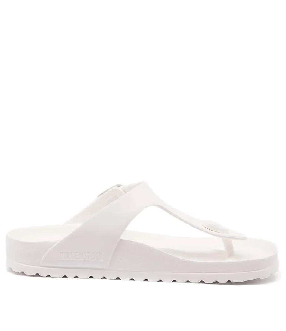 Sandales BIRKENSTOCK Gizeh Femme - Confort Optimal en Eva Blanc Cassé  

(Alternative option with summer vibe :  
BIRKENSTOCK Gizeh Eva Blanc - Sandales Estivales Femme Confort Durable)