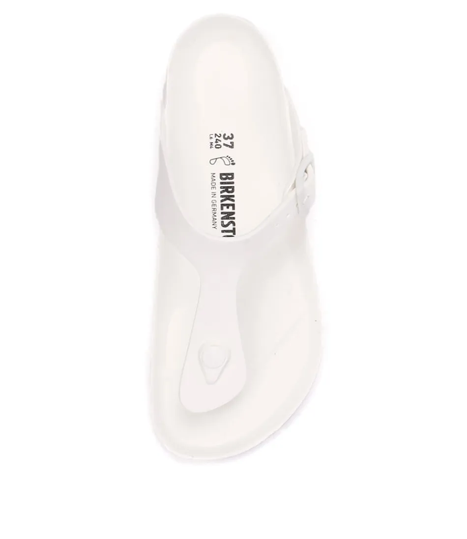 Sandales BIRKENSTOCK Gizeh Femme - Confort Optimal en Eva Blanc Cassé  

(Alternative option with summer vibe :  
BIRKENSTOCK Gizeh Eva Blanc - Sandales Estivales Femme Confort Durable)