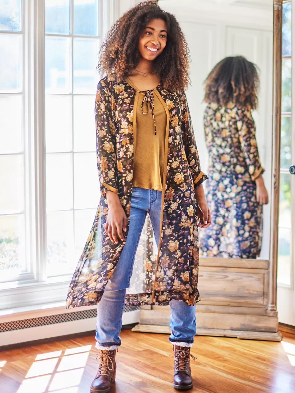 Voile d'Été Jardin de Greta - Promotion Printanière April-Cornell
