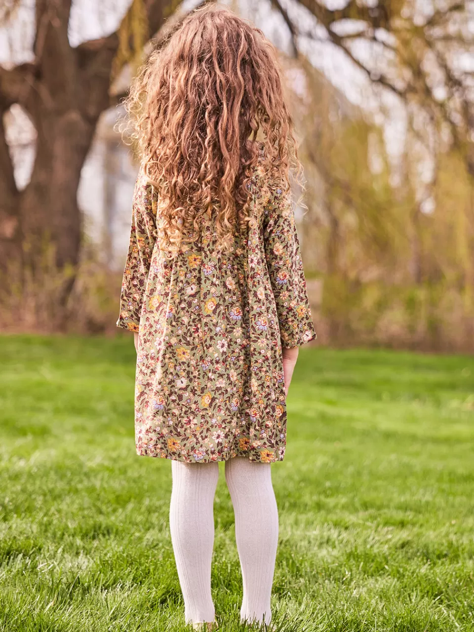 Robe printanière Heather pour fillette – Collection élégante April Cornell à prix doux