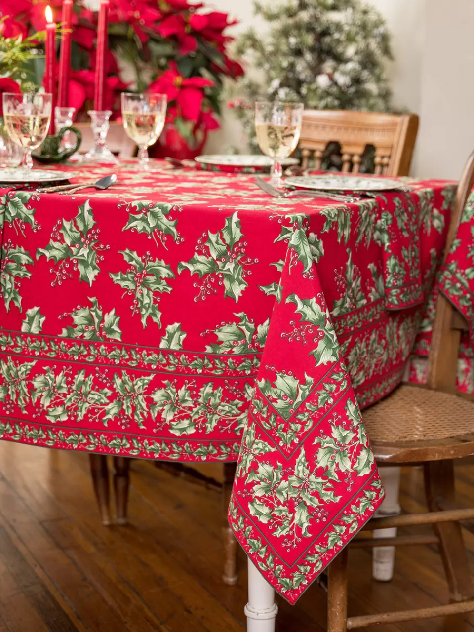 Nappe Festive Holly - April Cornell à Prix Doux