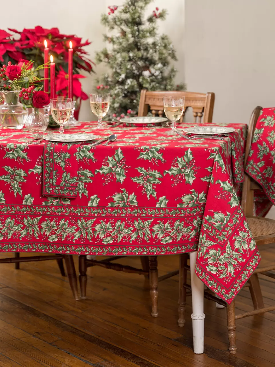 Nappe Festive Holly - April Cornell à Prix Doux