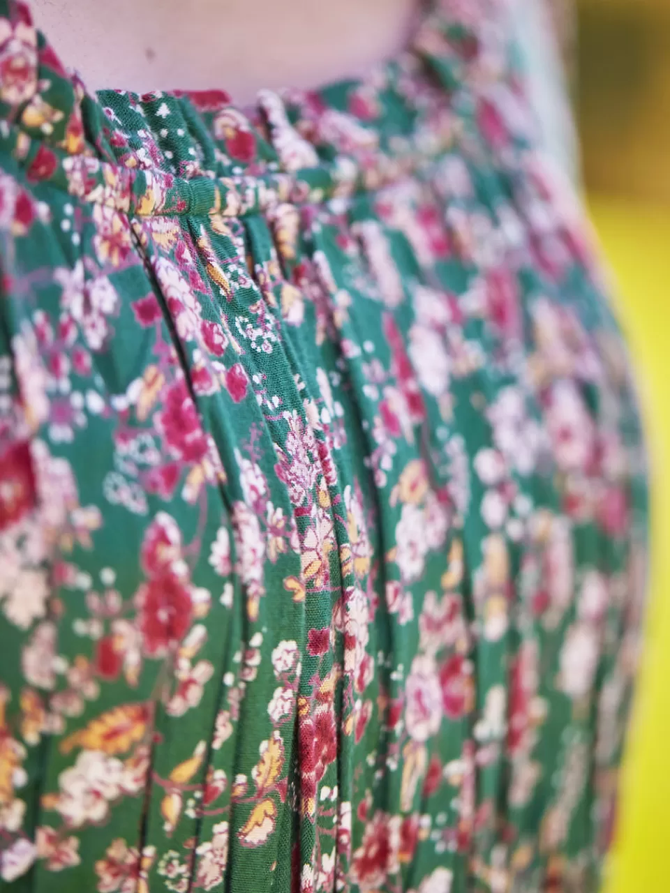 Robe printanière élégante style Jane Austen - Collection Irlandaise Printemps chez April Cornell