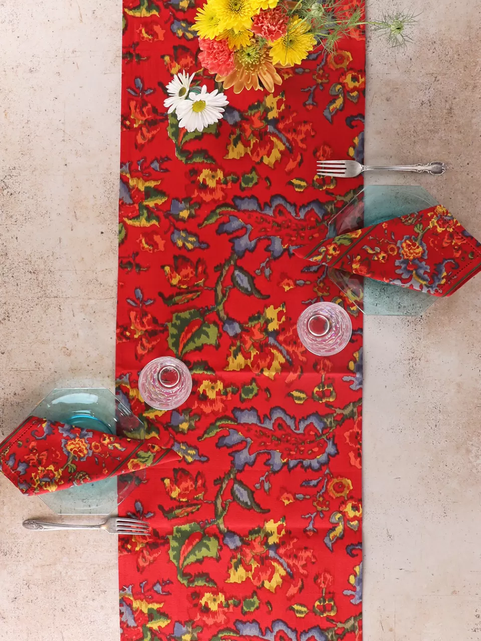 Dessus de table ikat 