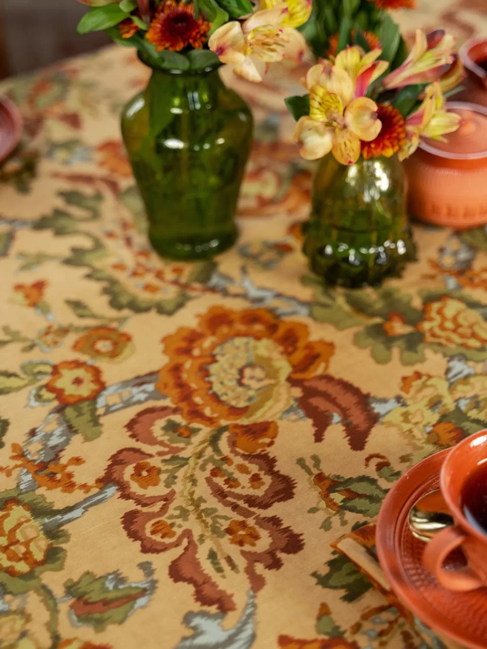 Nappe Décorative Ikat d'Isabelle – Collection Printemps April Cornell | Promo Exclusives