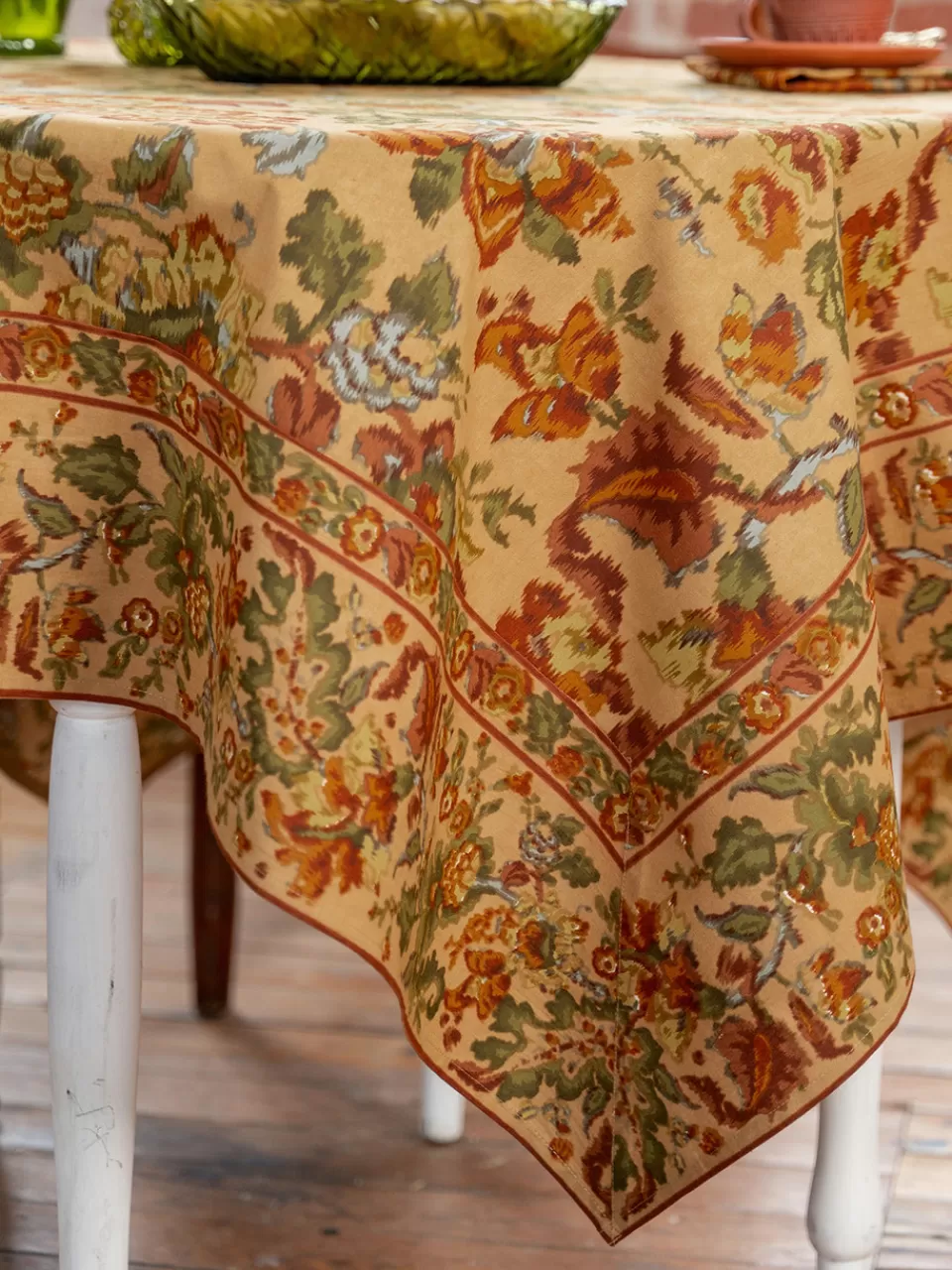 Nappe Décorative Ikat d'Isabelle – Collection Printemps April Cornell | Promo Exclusives