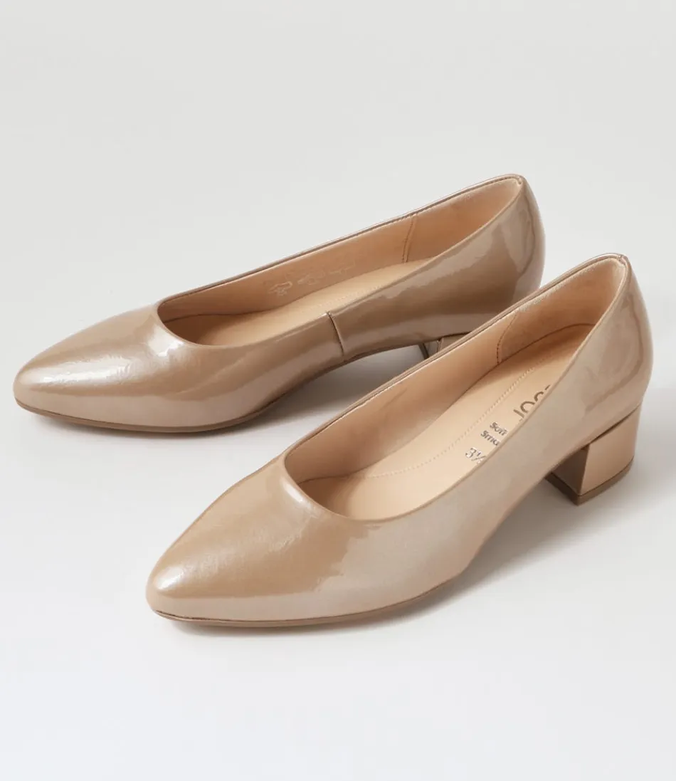 Escarpins femme GABOR Kaja - Cuir nude souple et confort intemporel  

(Note : J'ai restructuré la syntaxe pour un naturel conversationnel, ajouté des adjectifs qualificatifs spécifiques au marché francophone (