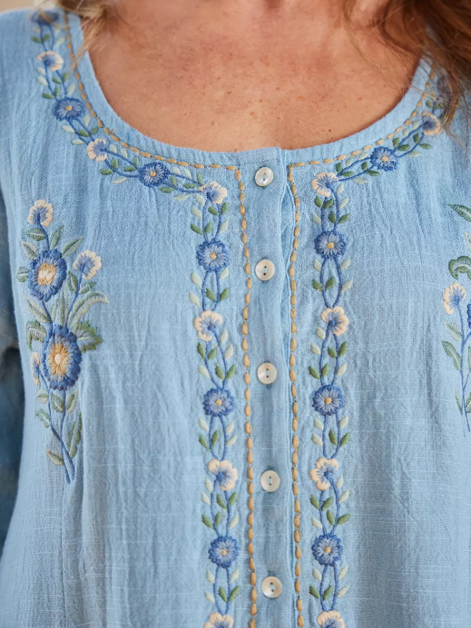 Élégant Caftan du Kerala | Collection Printemps Boutique April Cornell