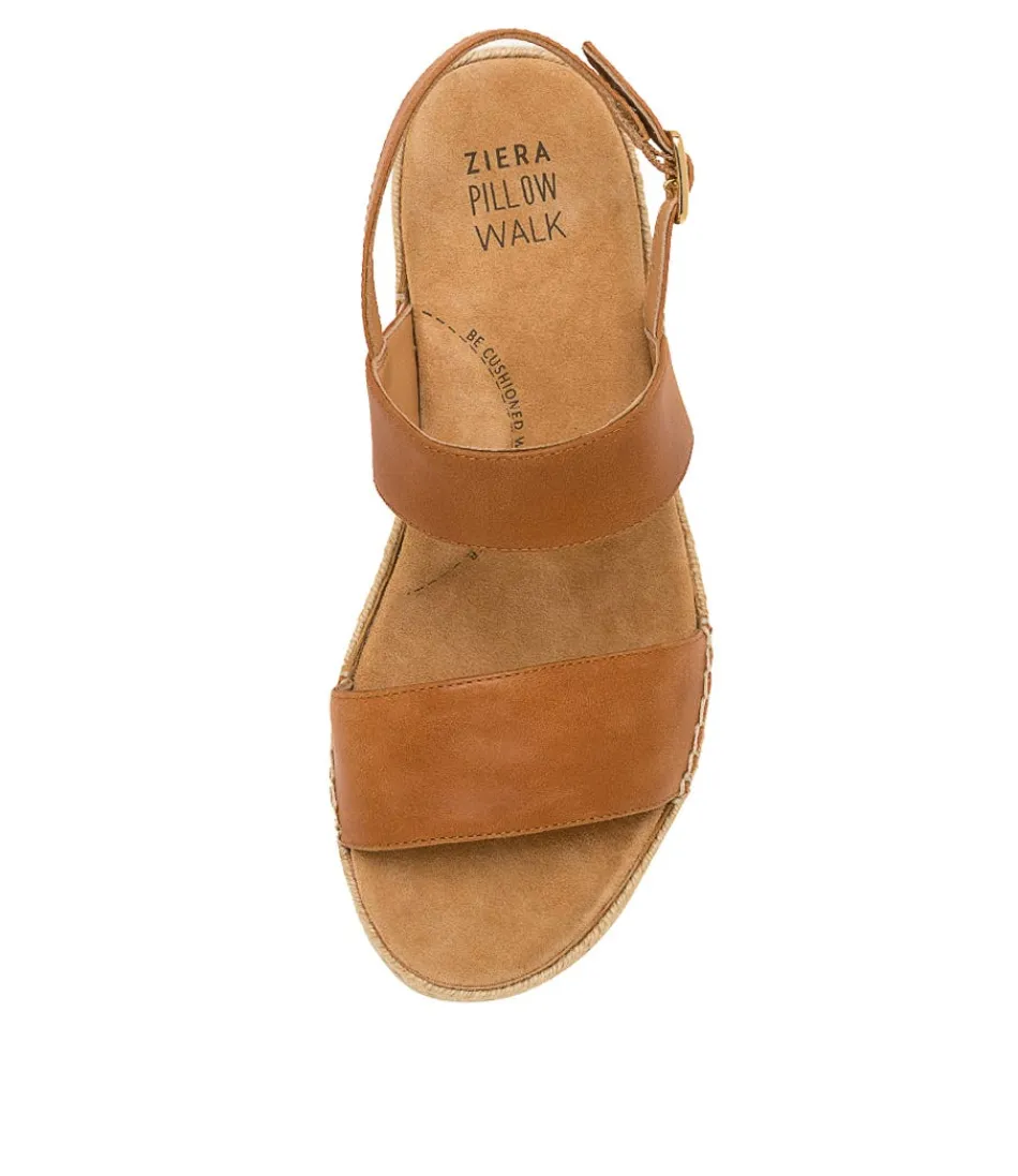 ZIERA Espadrilles Femme Printemps-Été – Modèle Kiarra en Cuir Suédé Taupe – Style Décontracté Chic & Confort Optimal – Chaussures Légères à Semelle Tressée Intemporelle