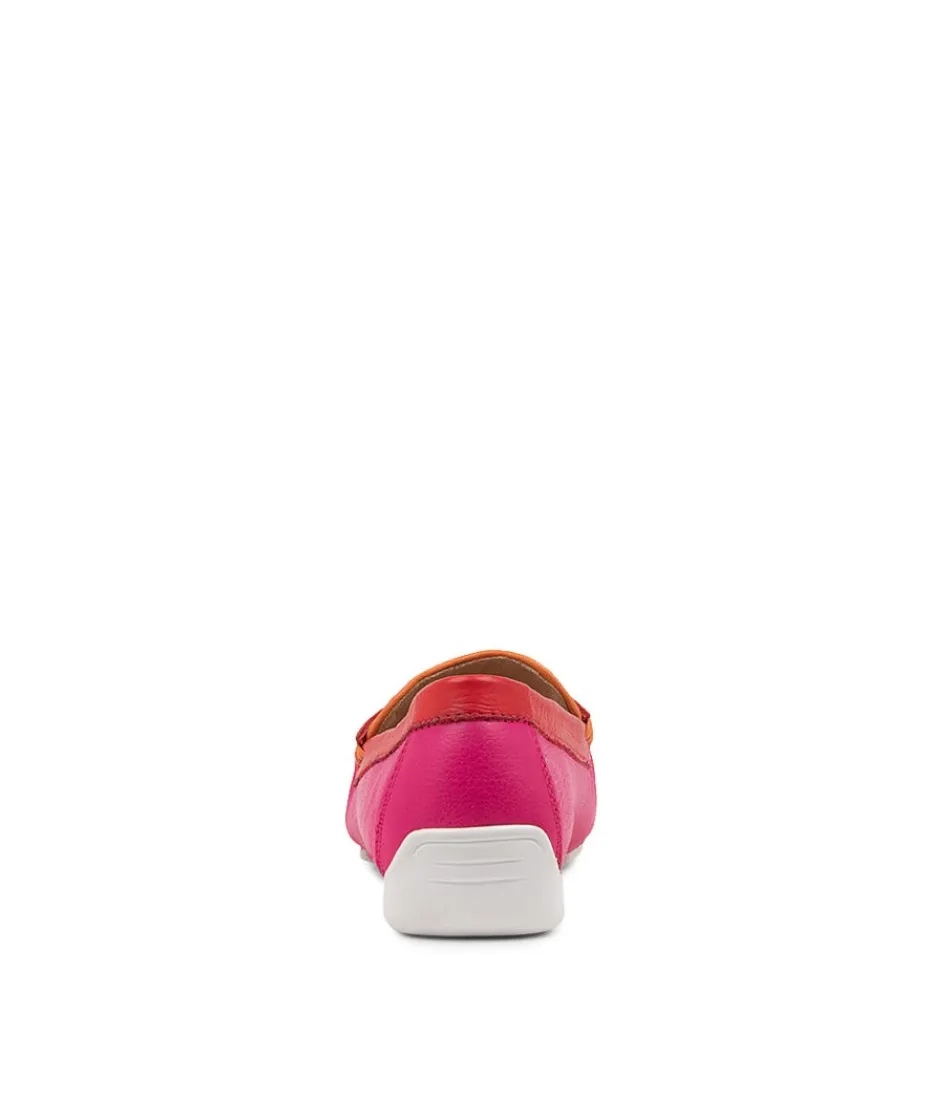 Mocassins Django & Juliette pour femme - Modèle Larikan en cuir verni lumineux - Chaussures élégantes pour un style urbain raffiné