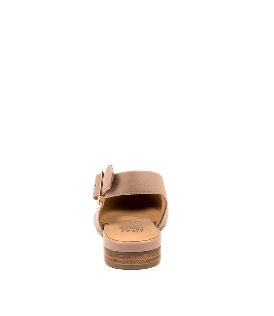 Élégance féminine ZIERA - Escarpins Lisa W en cuir rosé nacré pour un confort optimal