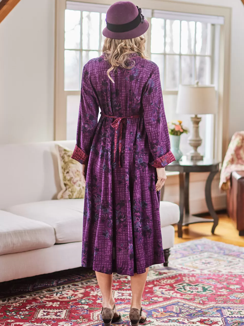 Robe Élégante Lisbon Rose - Collection Exclusive April Cornell | Promotion Printemps Éblouissante