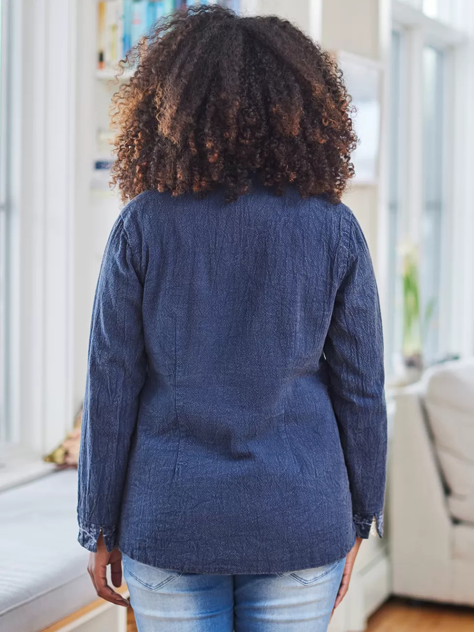 Blouson Littéraire April Cornell - Style Bohème Élégant à Prix Doux