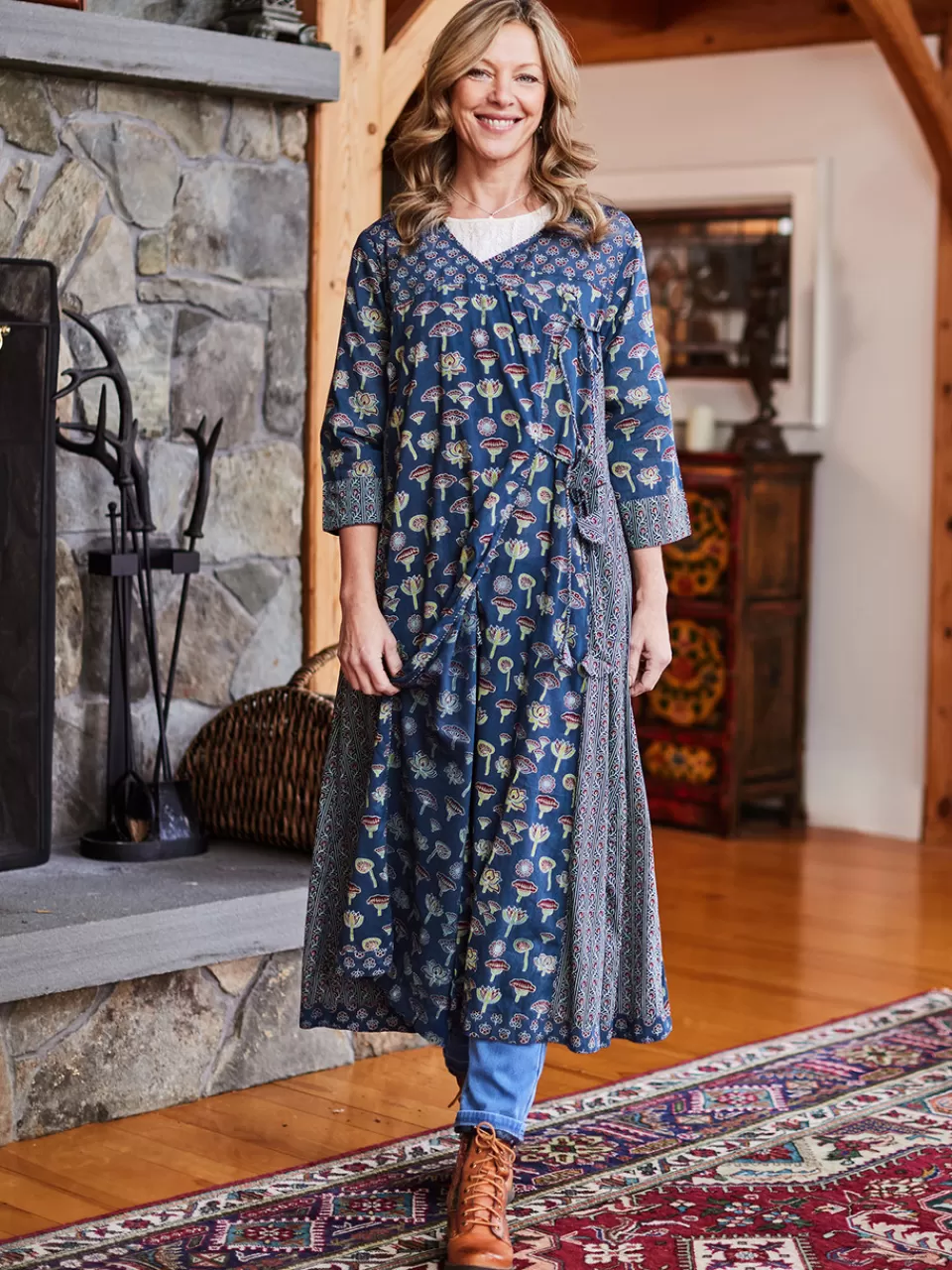 Veste Enveloppante Marocaine Élégante - Collection Printanière April Cornell Boutique en Ligne