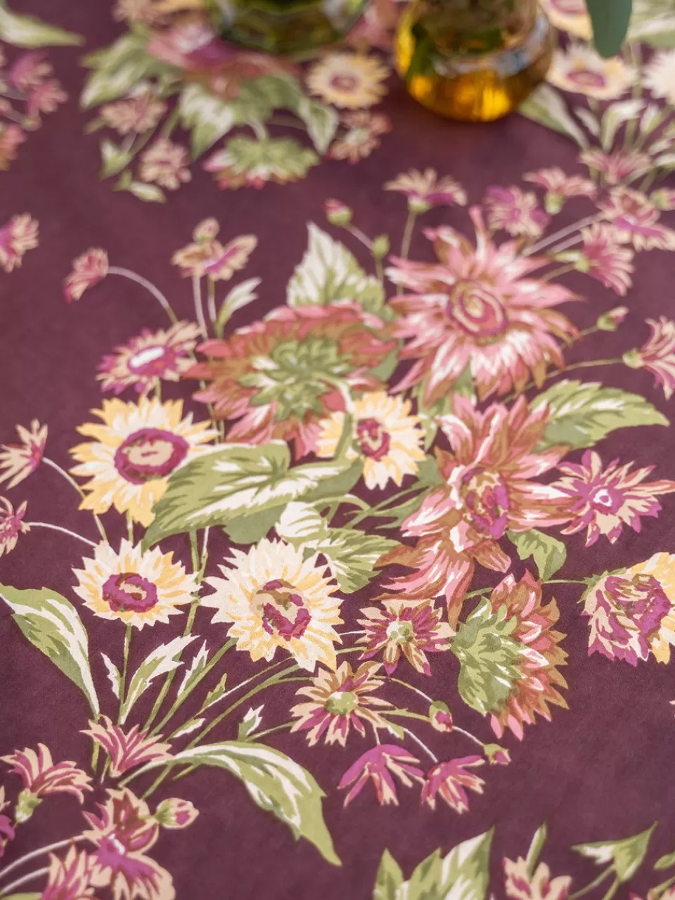 Nappe Brodée Marguerite | Collection Printanière April Cornell
