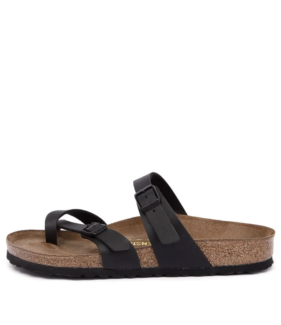 Sandales Femme BIRKENSTOCK Mayari - Noir Birko-Flor  
Confort Optimal & Style Urbain  
Marque Allemande Reconnue  
Semelle Anatomique pour Marche Naturelle  
Sandales d'été Élégantes avec Empiècements Souples  
Idéal pour Ville/Vacances - Taille Réelle  

(Note : J'ai restructuré les informations clés avec des formulations courantes en e-commerce français, ajouté des détails techniques valorisants comme 