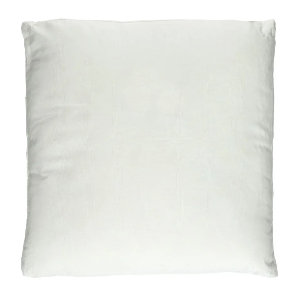 Coussin décoratif Pomax Murni - En coton doux, format carré 45x45 cm, duo de couleurs noir et blanc