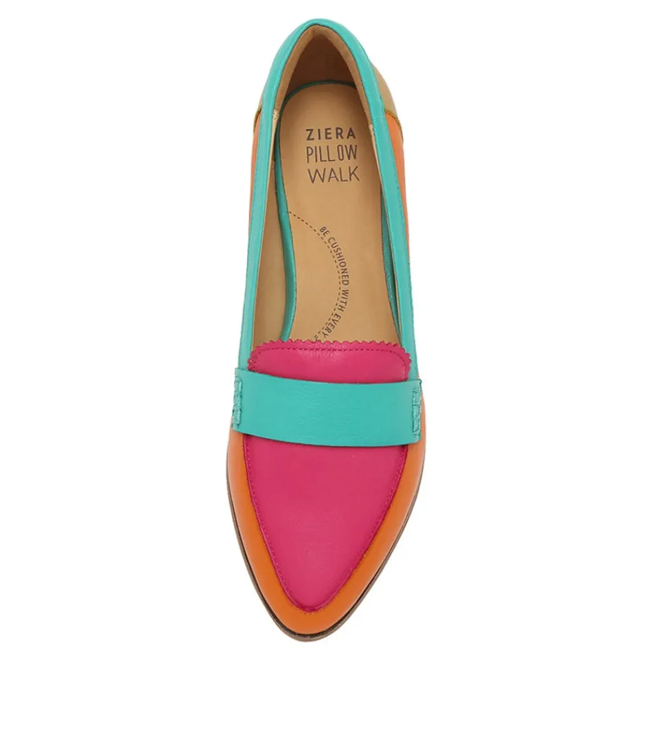Mocassins ZIERA pour Femme - Design Oasta XW aux Coloris Éclatants et Polyvalents