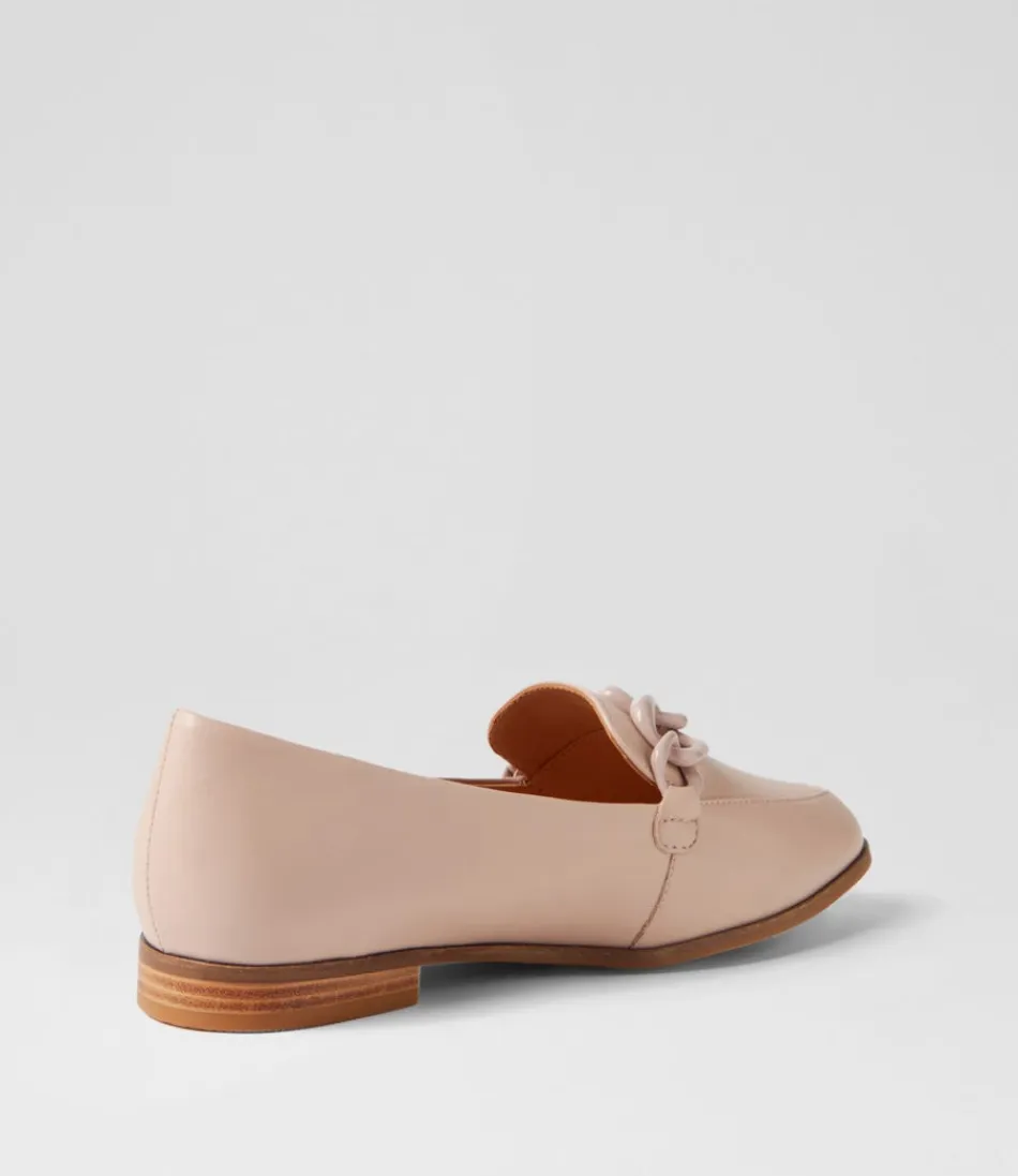 Mocassins ZIERA pour Femme – Cuir Souple Rosé Olange XW, Confort Élégant