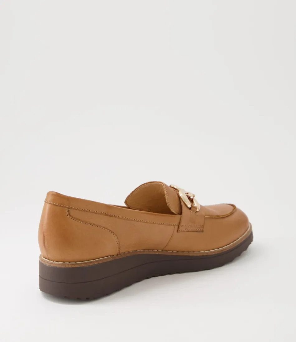 Mocassins Haut de Gamme pour Femme Ozama - Cuir Souple Brun Chocolat Foncé, Style Décontracté Chic