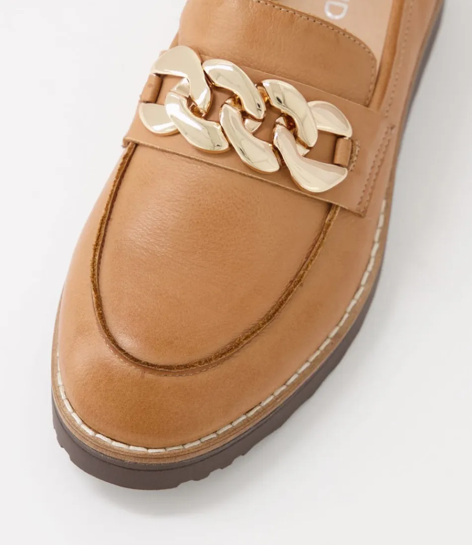 Mocassins Haut de Gamme pour Femme Ozama - Cuir Souple Brun Chocolat Foncé, Style Décontracté Chic