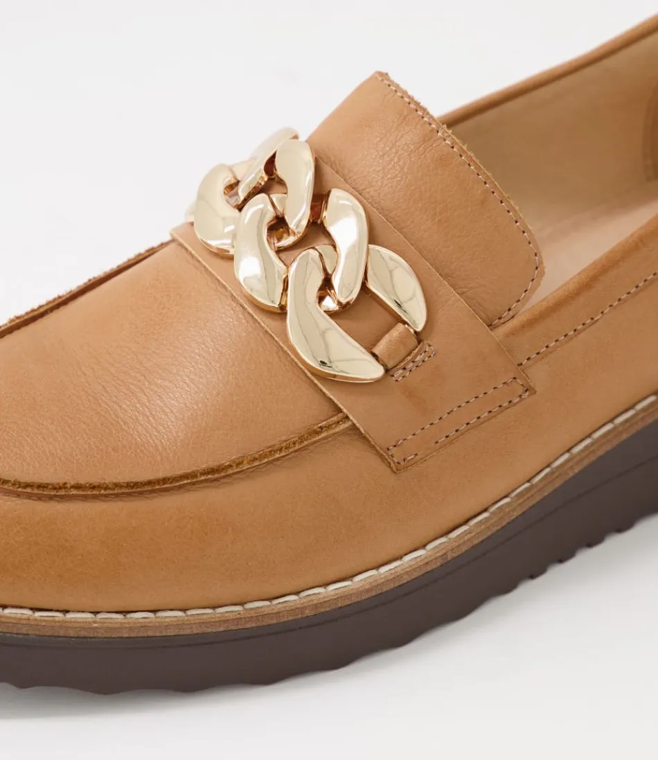 Mocassins Haut de Gamme pour Femme Ozama - Cuir Souple Brun Chocolat Foncé, Style Décontracté Chic