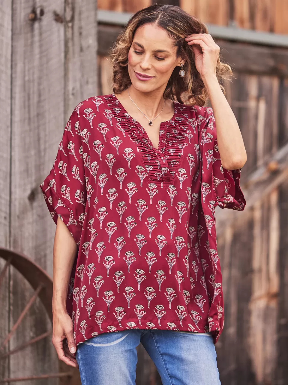 Blouse Bohème Élégante 