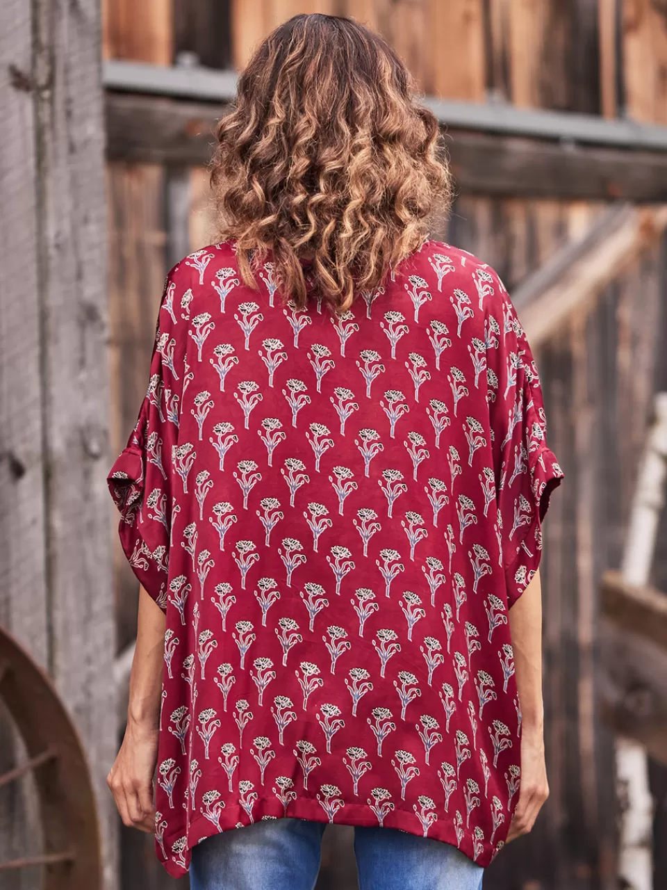 Blouse Bohème Élégante 