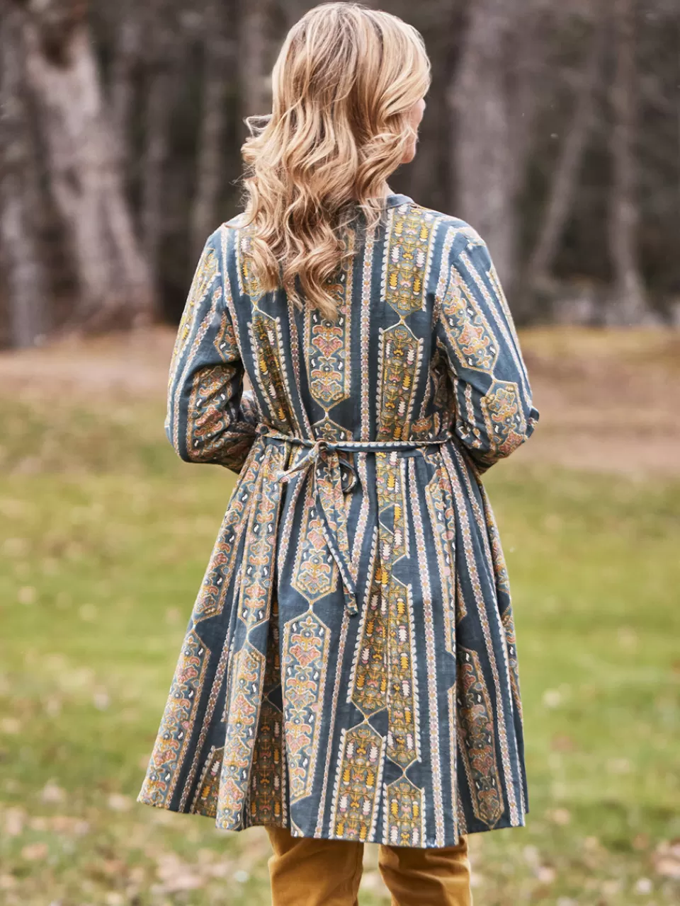 Vêtement d'été bohème péruvien - Poncho léger April-Cornell Edition