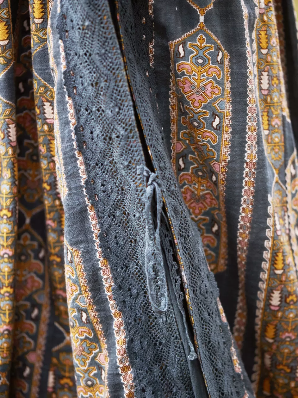 Jupe Bohème Inspirée du Pérou - Collection Éphémère April Cornell en Promotion Limitée