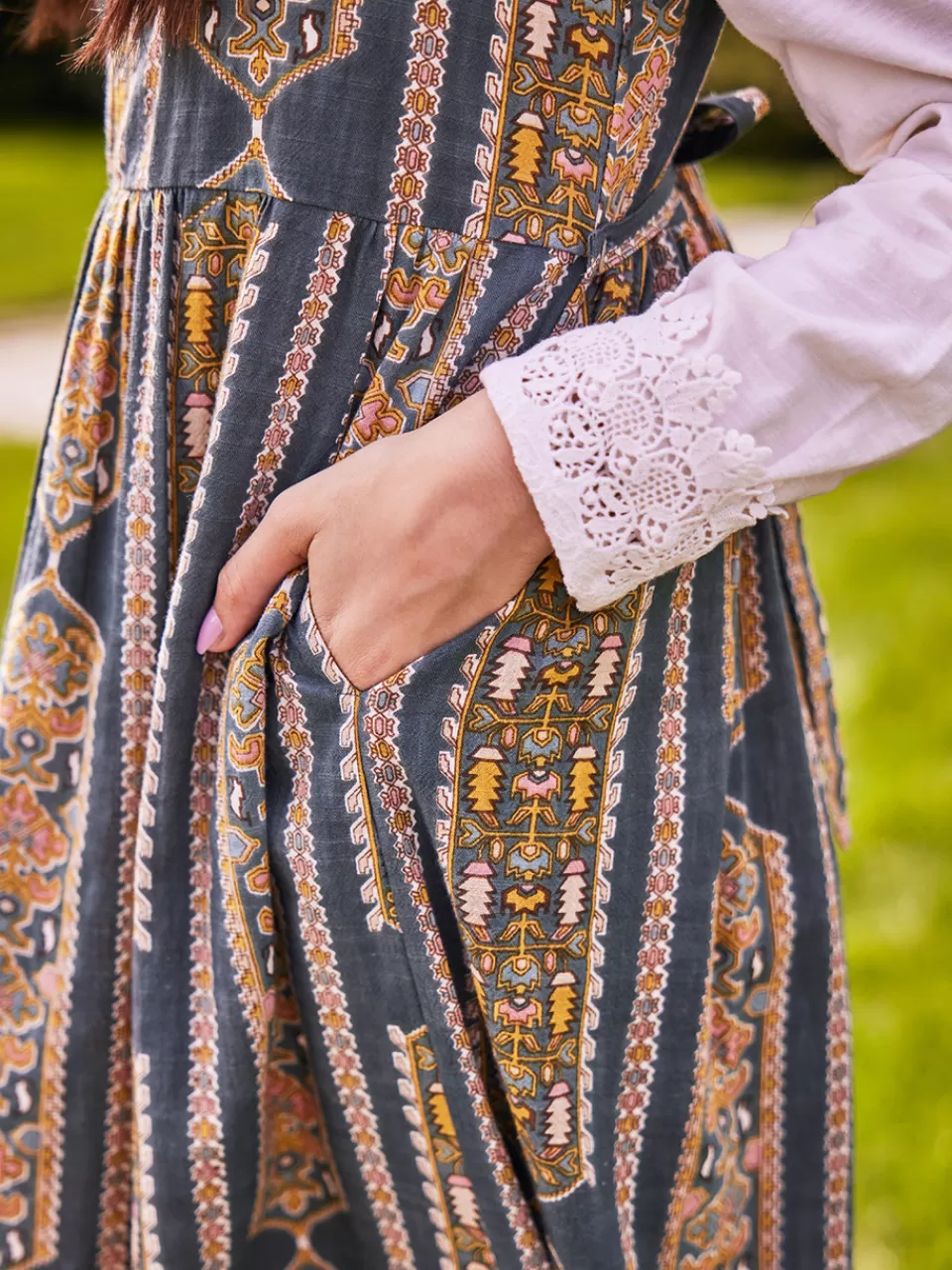 Robe bohème pour adolescentes - Inspiration péruvienne & Collection Printemps April - Prix doux
