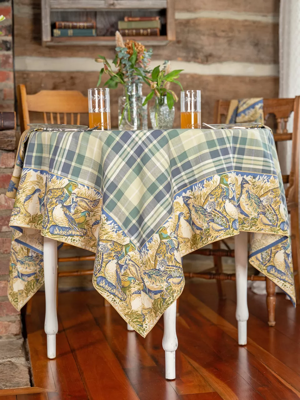 Nappe imprimée faisan – Promotion exclusive de la collection avril cornell