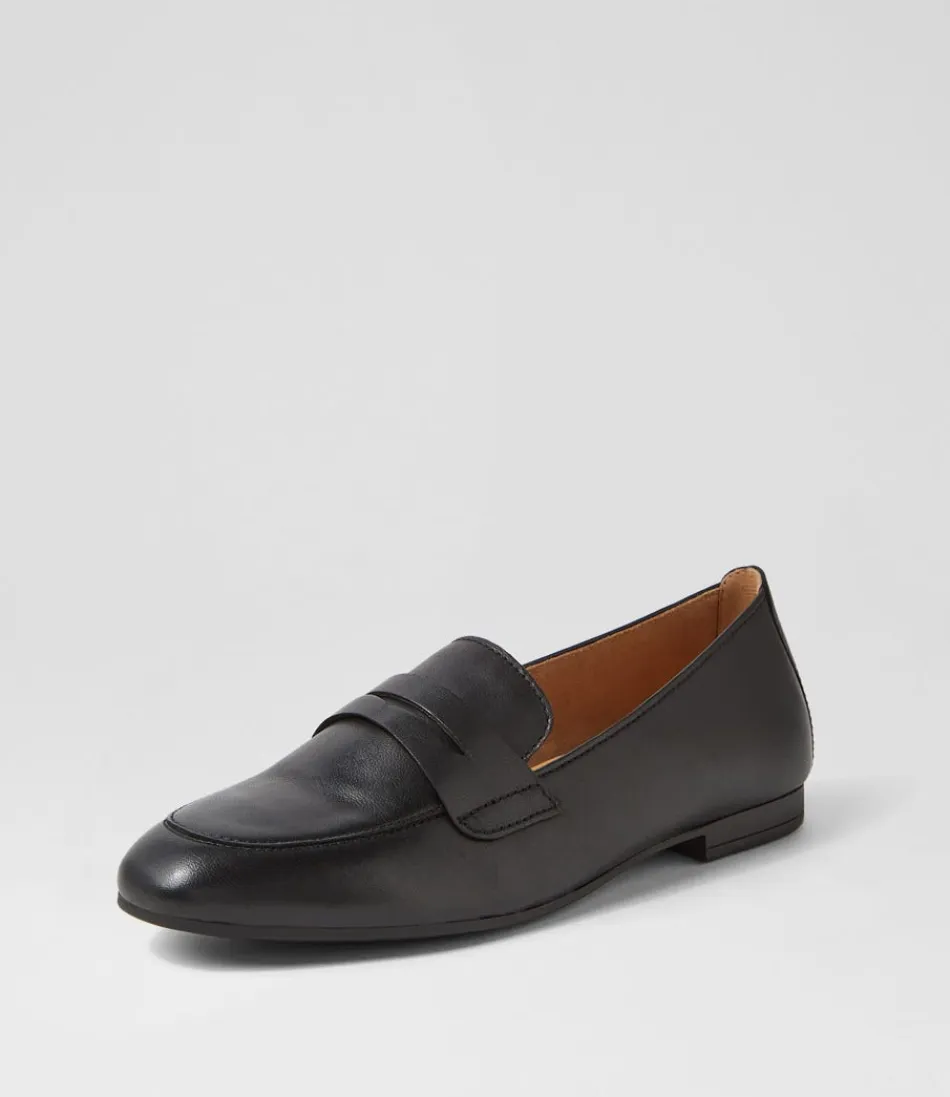 GABOR Phoebe : Mocassins en Cuir Souple pour Femme - Confort Assuré et Style Intemporel (Noir Élégant)
