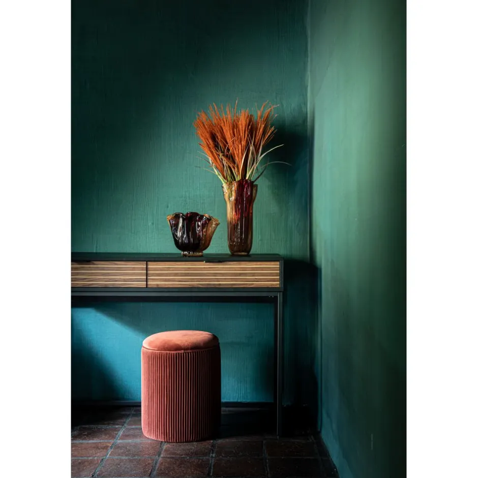 Décoration Florale Artificielle Pomax - Design Moderne en Matière Synthétique - 72 cm de Haut - Nuance Terre Cuite Élégante - Idéal pour Intérieurs Contemporains