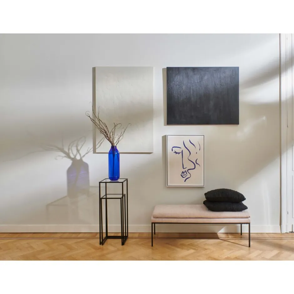 Branche décorative printanière synthétique - Décoration intérieur durable - 80 cm de hauteur avec base de 20 cm - Ton brun naturel pour ambiance chaleureuse (Collection Pomax Plantes)