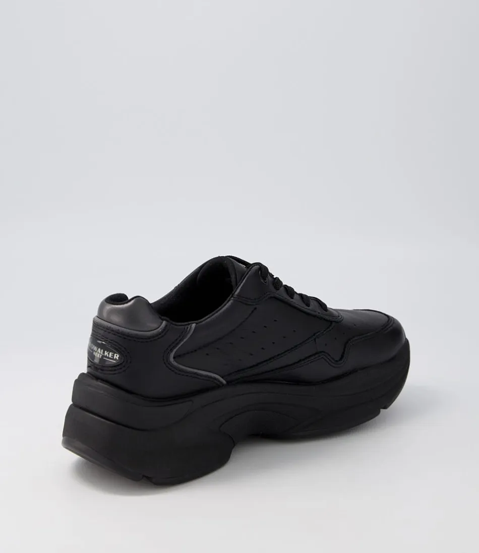 ROCKPORT pour Femme - Chaussures de Sport Pro Walker en Cuir Noir | Élégance Urbaine & Confort Optimal 

（：，，，）