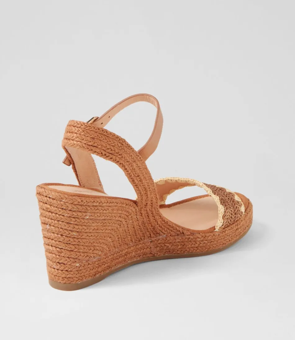 Espadrilles légères pour femme - Confort estival en toile et corde tressée (nuances sable/multicolore) - Modèle Django & Juliette