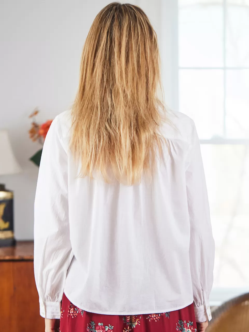 Chemisier Pureté Élégante - Promotion Exclusive April Cornell | Collection Printemps-Été