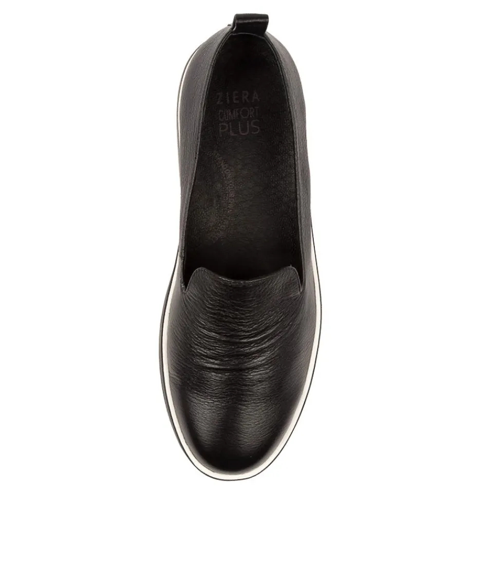 Bottines ZIERA Femme Raider W - Cuir Noir Souple, Style Urbain Élégant