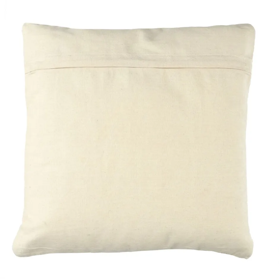 Pomax Collection Rêveries - Coussin décoratif en coton doux 45x45 cm - Bleu ciel pour une touche d'élégance
