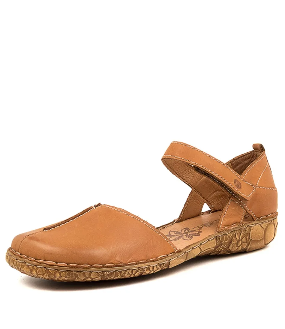Escarpins Élégants Josef Seibel Rosalie 42 - Cuir Véritable Cognac - Confort Optimal pour Marche Agréable