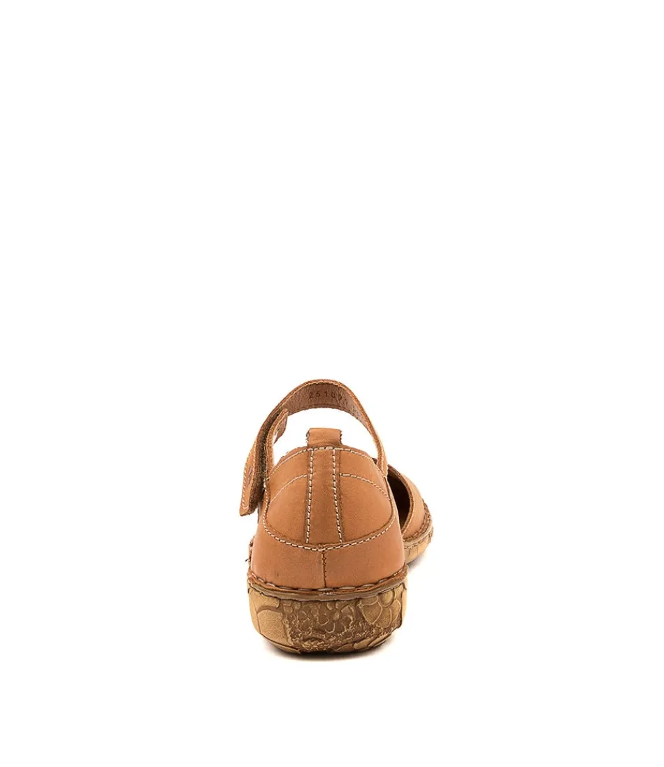 Escarpins Élégants Josef Seibel Rosalie 42 - Cuir Véritable Cognac - Confort Optimal pour Marche Agréable