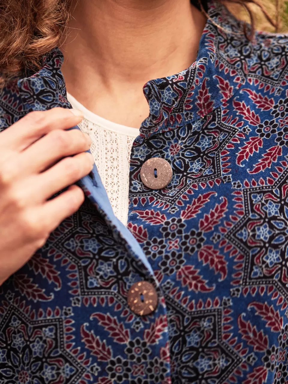 Veste en Velours Royale April Cornell - Nouvelle Collection Élégance Luxe
