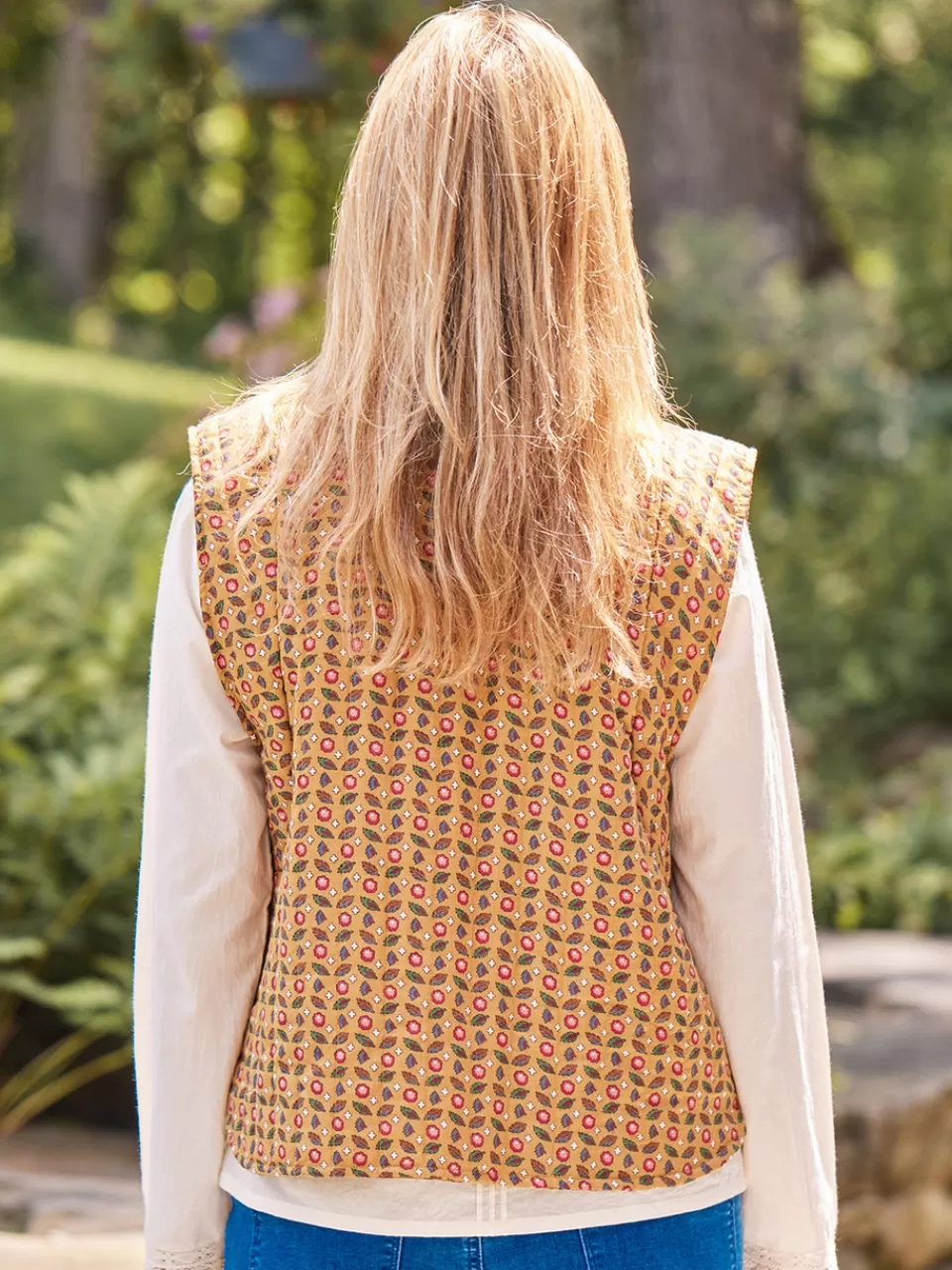 Avril Cornell - Gilet Safran Léger Printanier | Confort et Style à Prix Doux (Idéal Toutes Occasions)